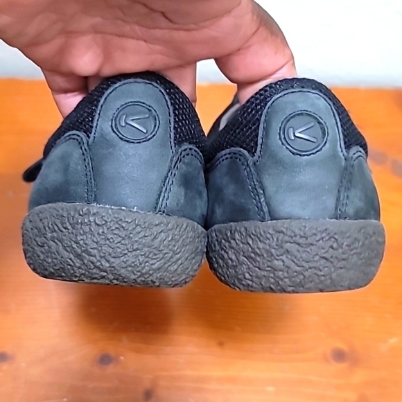 KEEN AMSTERDAM BLACK NUBUCK LEATHER MARY JANE WOMEN'S SHOES SIZE 8.5 - Picture 5 of 11